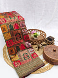 Presenting Enchanting Yet Breathable Organic Banarasi Sarees For Intimate And Big Fat Indian Wedding-red