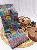 Traditional Wear Collection Beautiful Stylish Fancy Colorful Party Wear & Occasional Wear Pure Banarasi Silk Sarees-purple