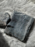 AlONG WITH CUT DANA REAL  GRAY ORGINAL DIMAOND ZARKHAND WORK WITH CUT WORK PAN pEL BEAUTIFUL BLOUSE BELT  GRAY