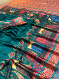 Bollywood Wedding Designer Saree - DARK GREEN